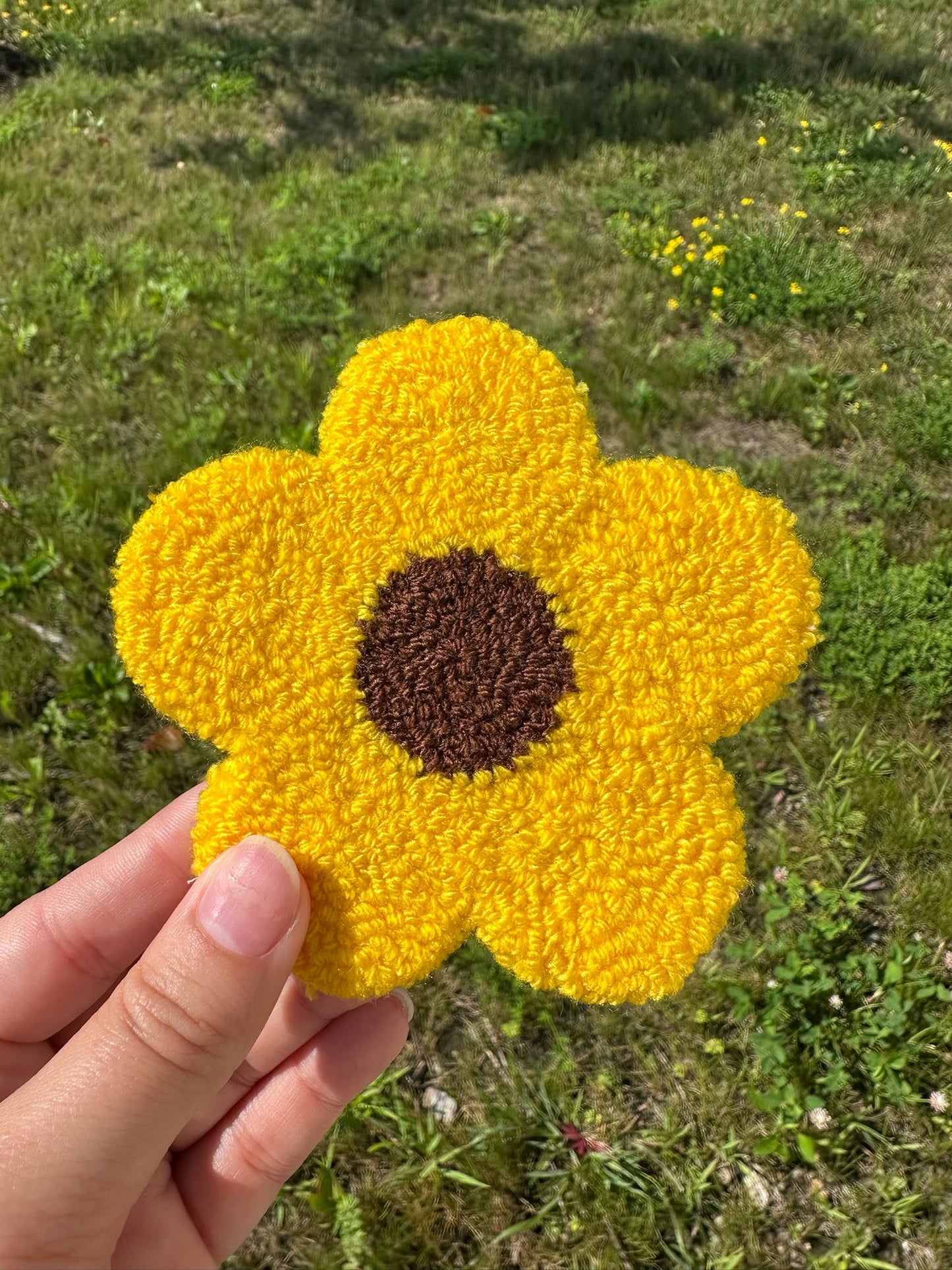 Flower Mug Rug