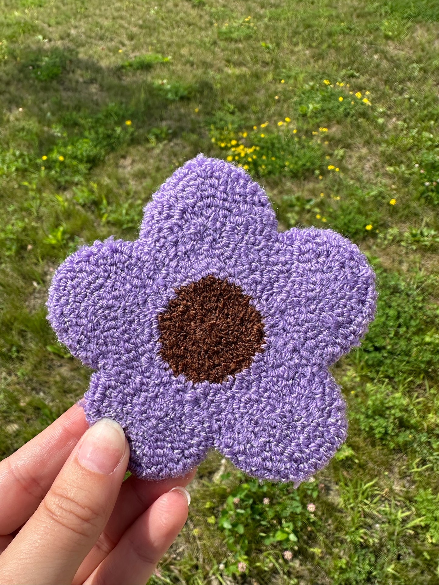 Flower Mug Rug