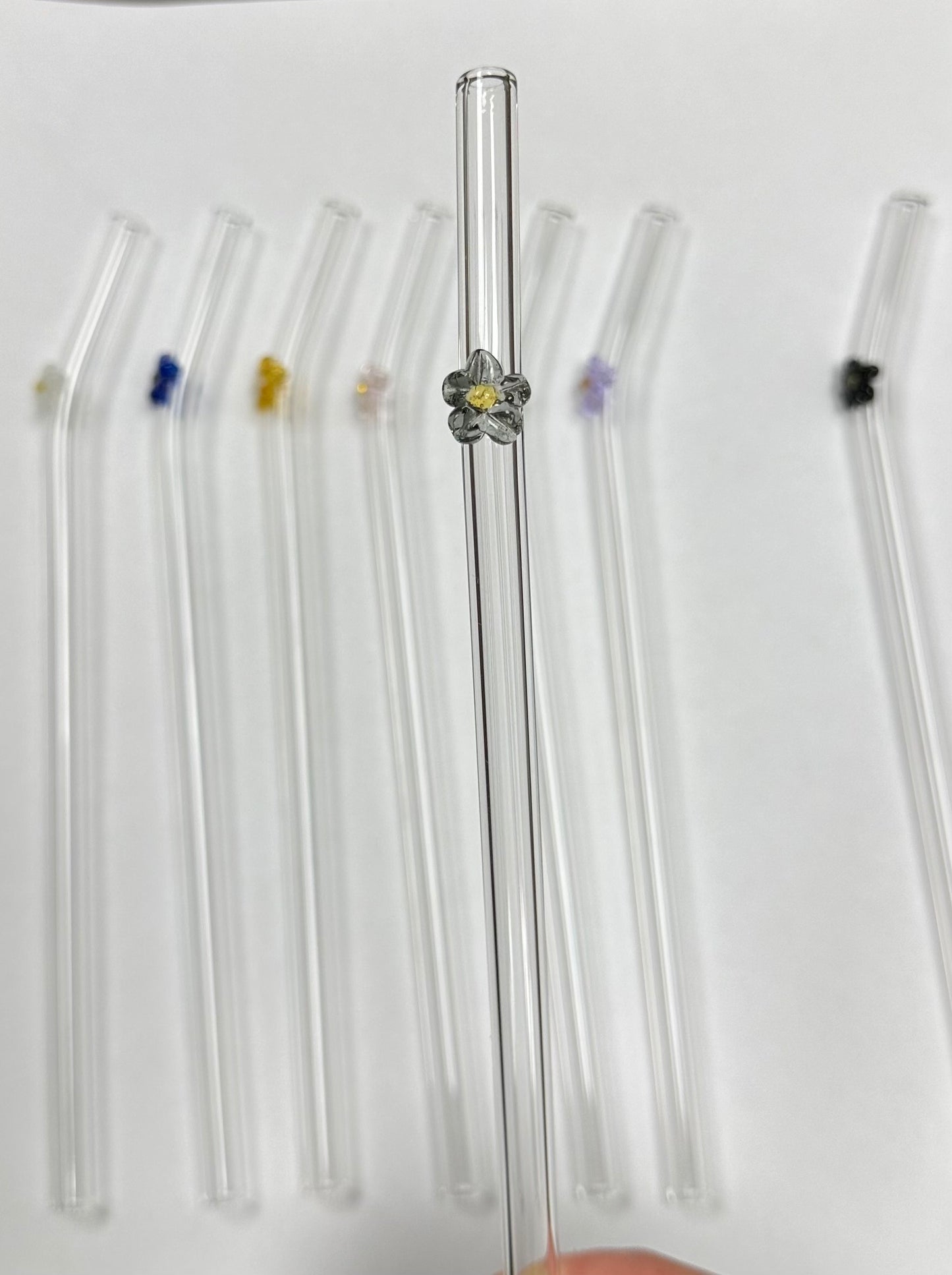 Glass Straw - Flower