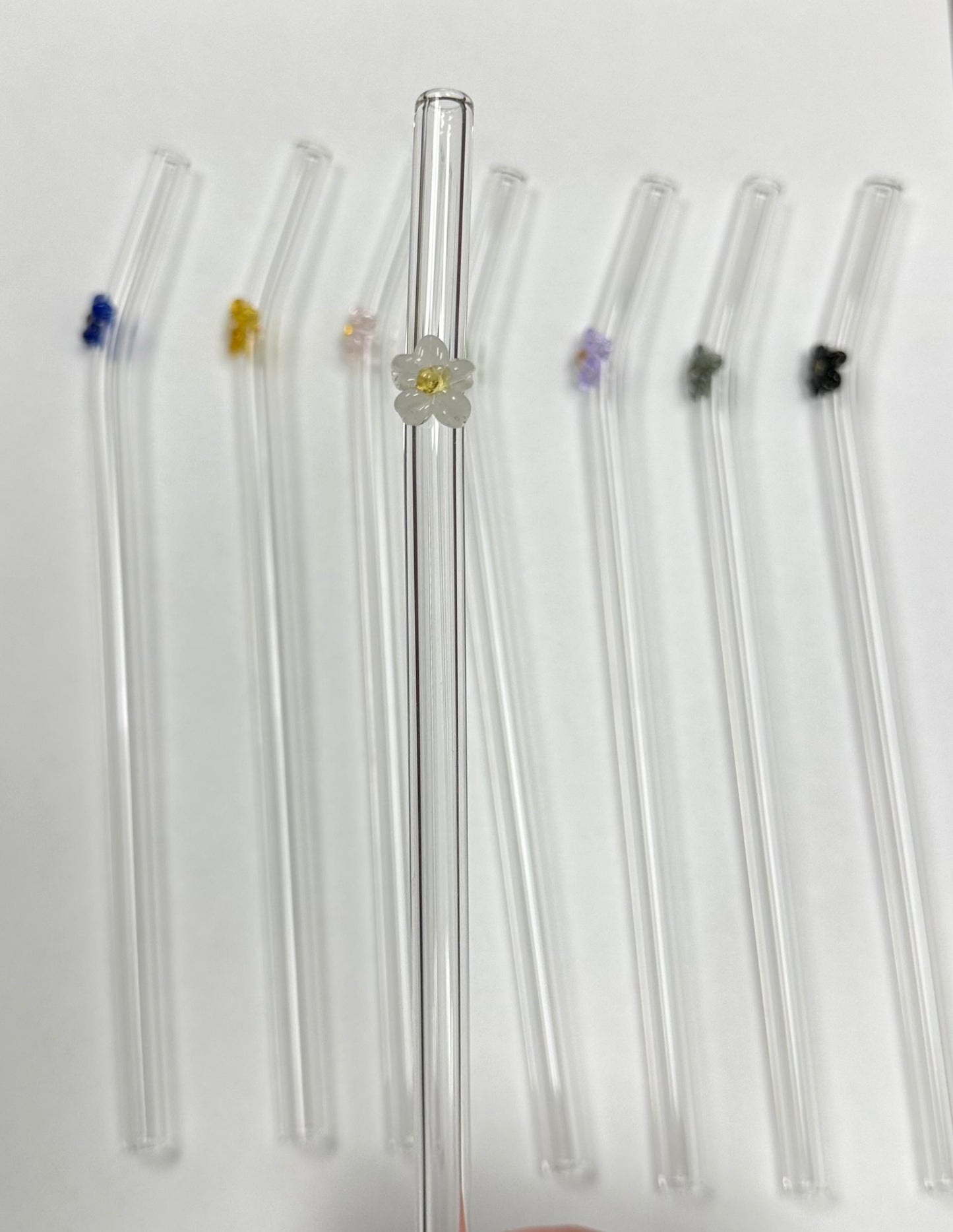 Glass Straw - Flower