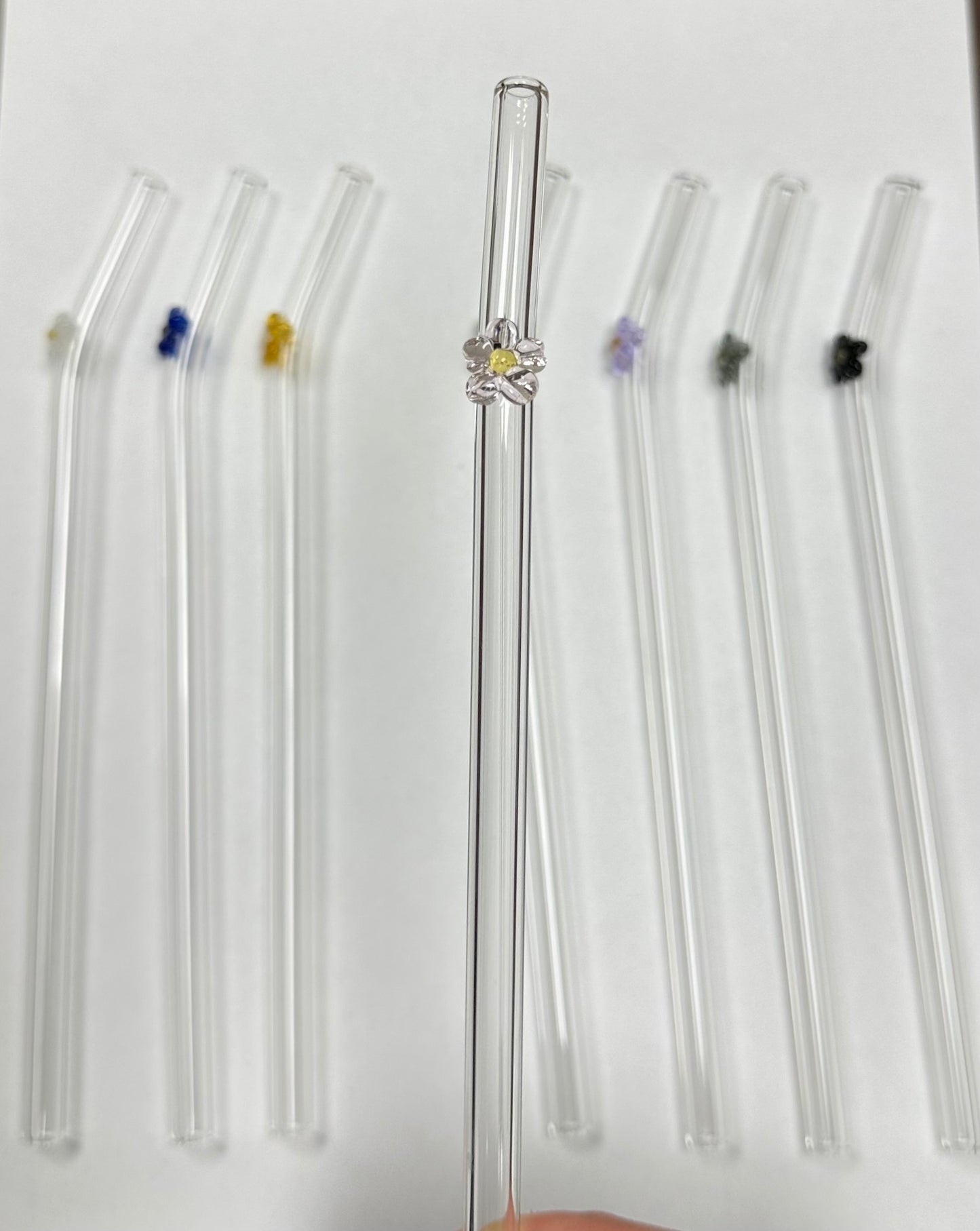 Glass Straw - Flower
