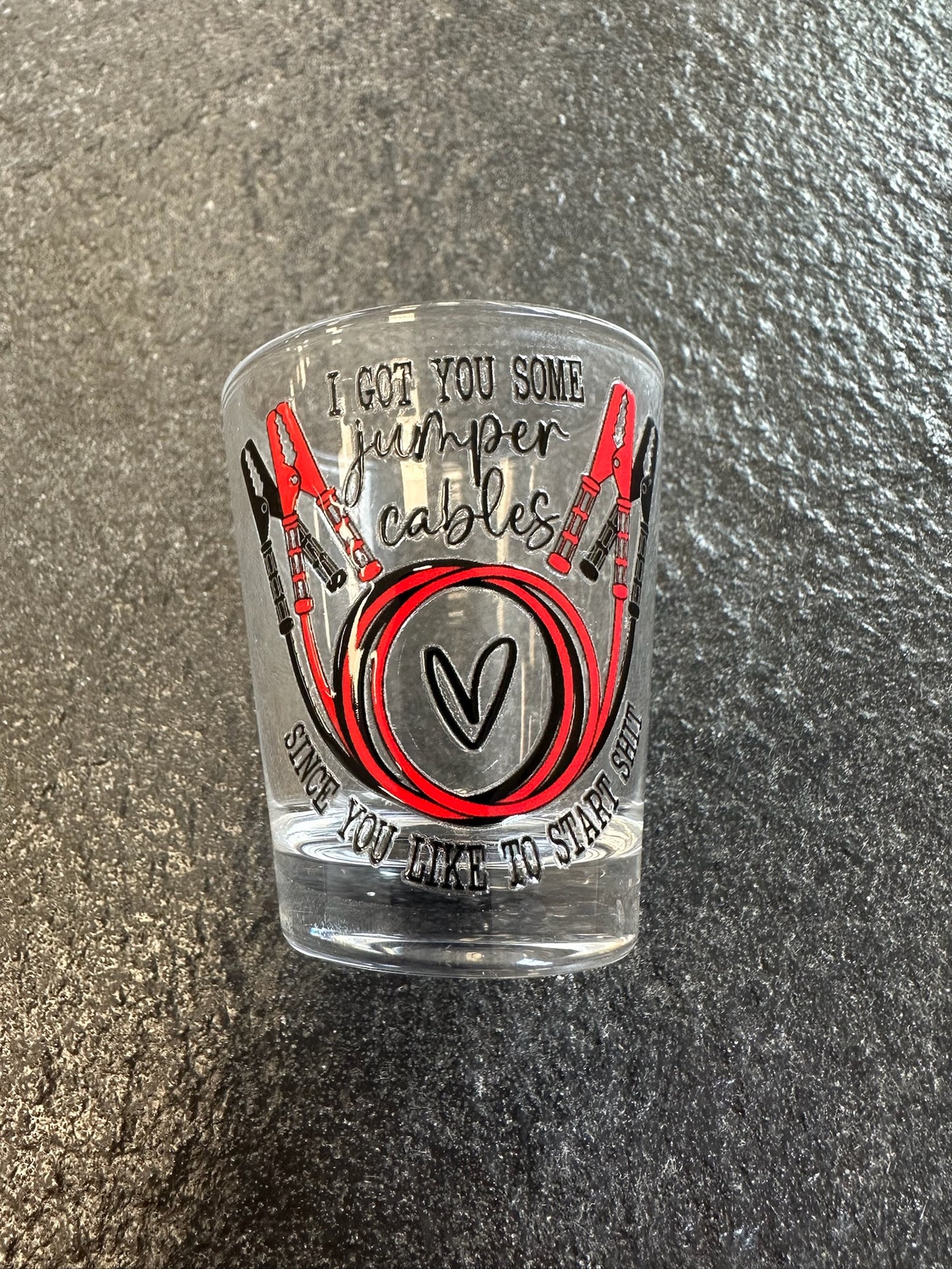 Jumper Cables - Shot Glass