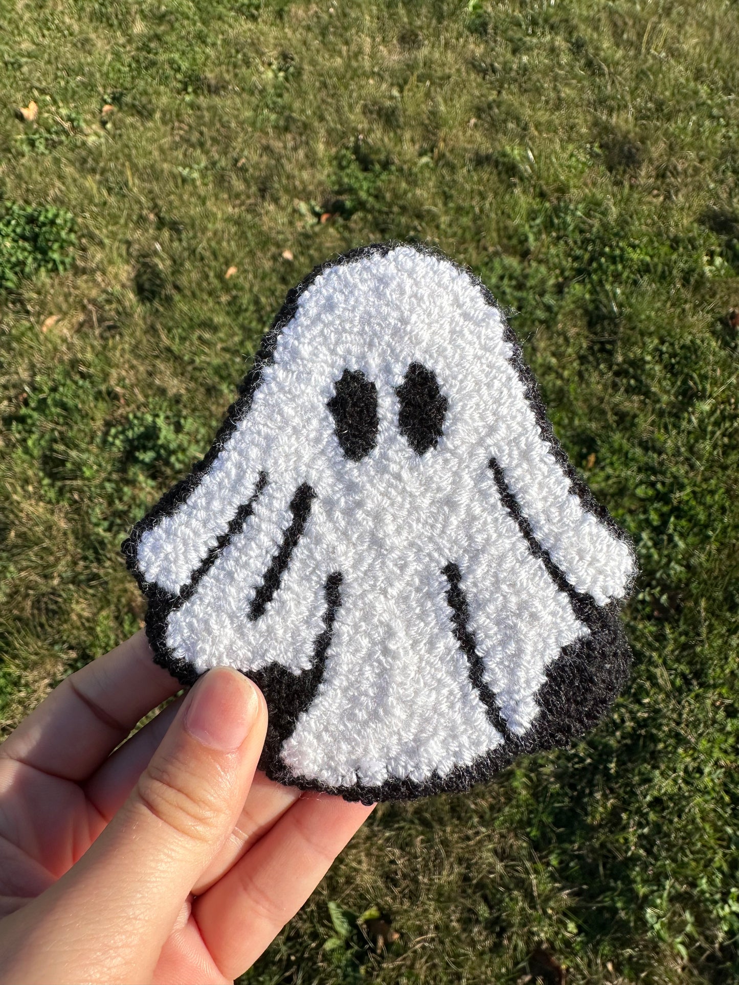 Ghost Mug Rug