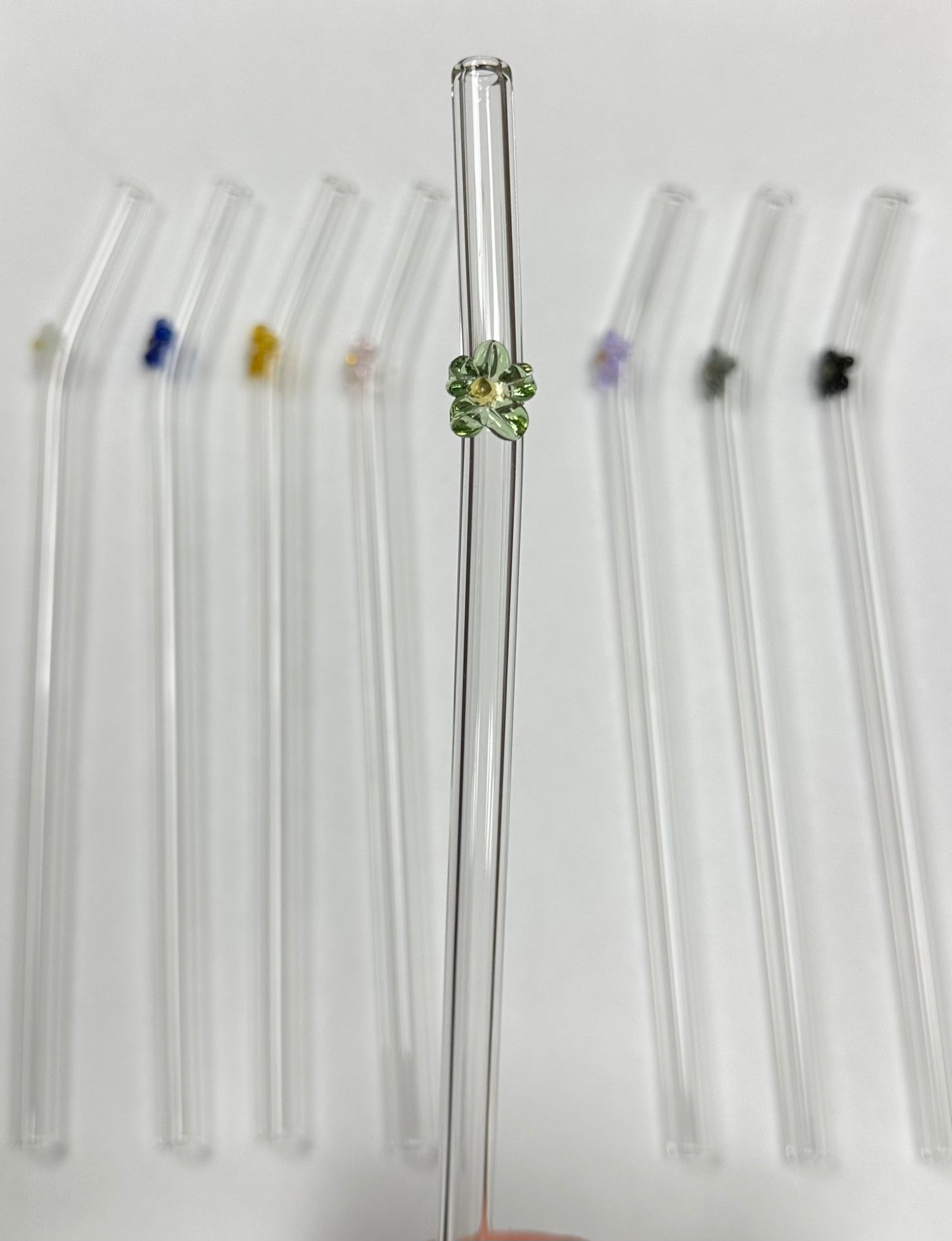 Glass Straw - Flower
