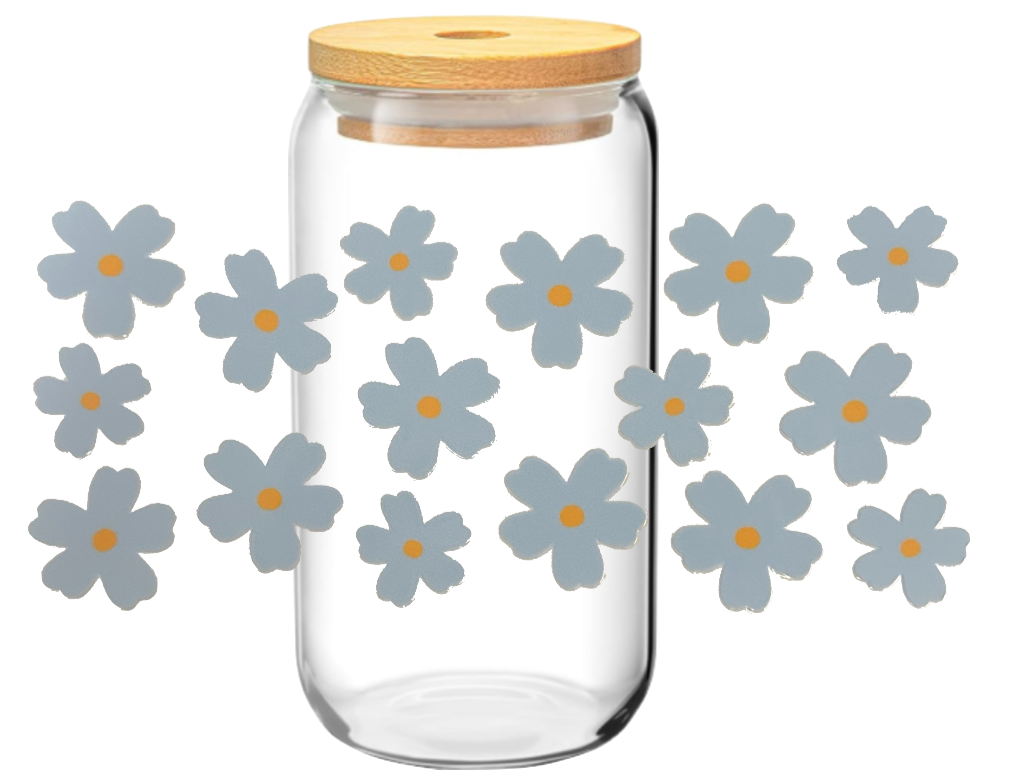 Sweet Blue Daisies