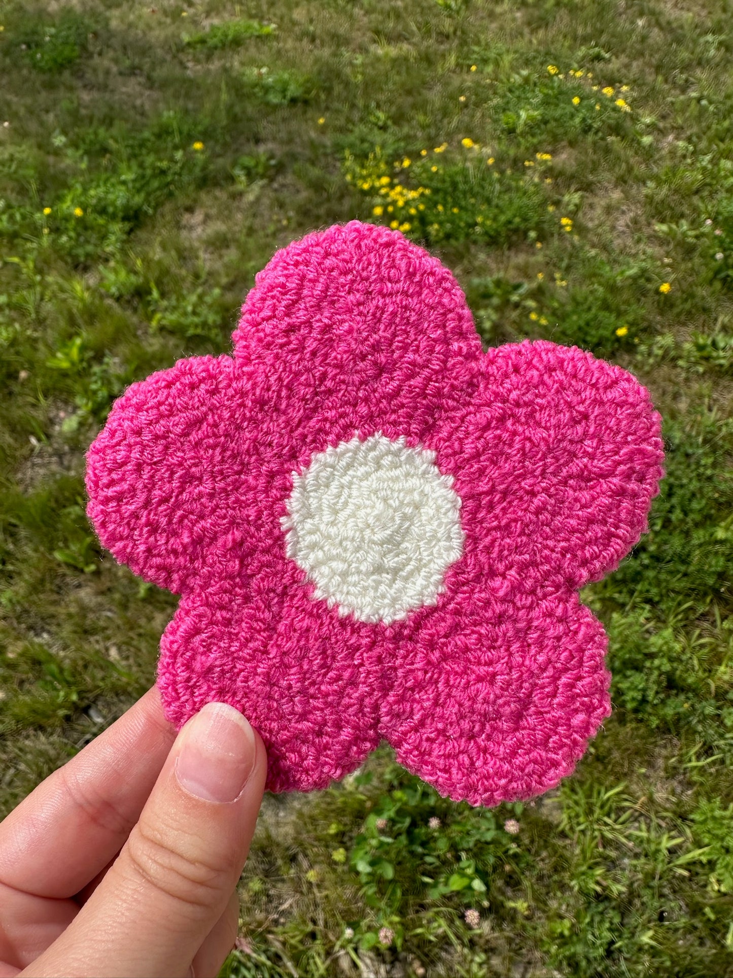 Flower Mug Rug