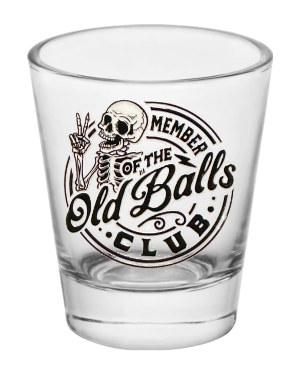 Old Balls Club - Shot Glass