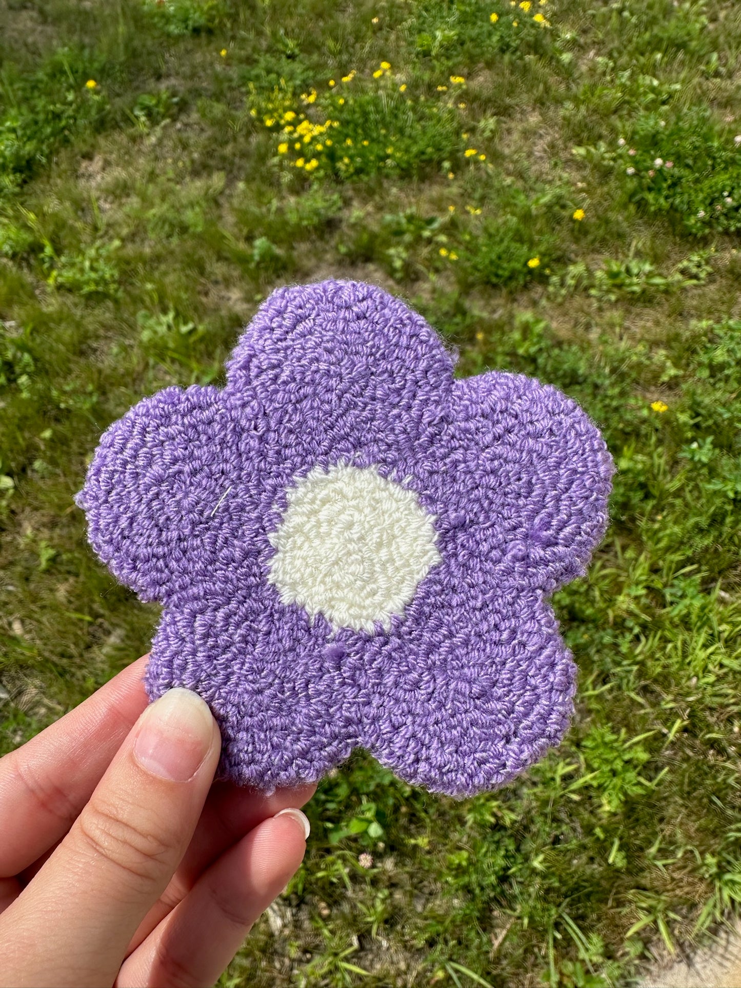 Flower Mug Rug