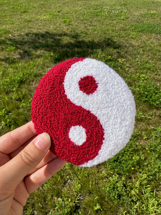 Ying-Yang Mug Rug