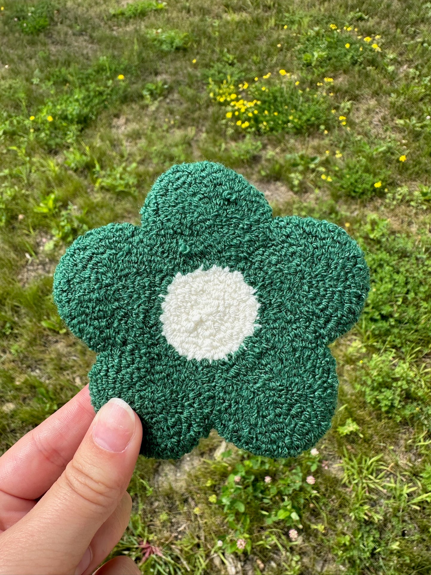Flower Mug Rug