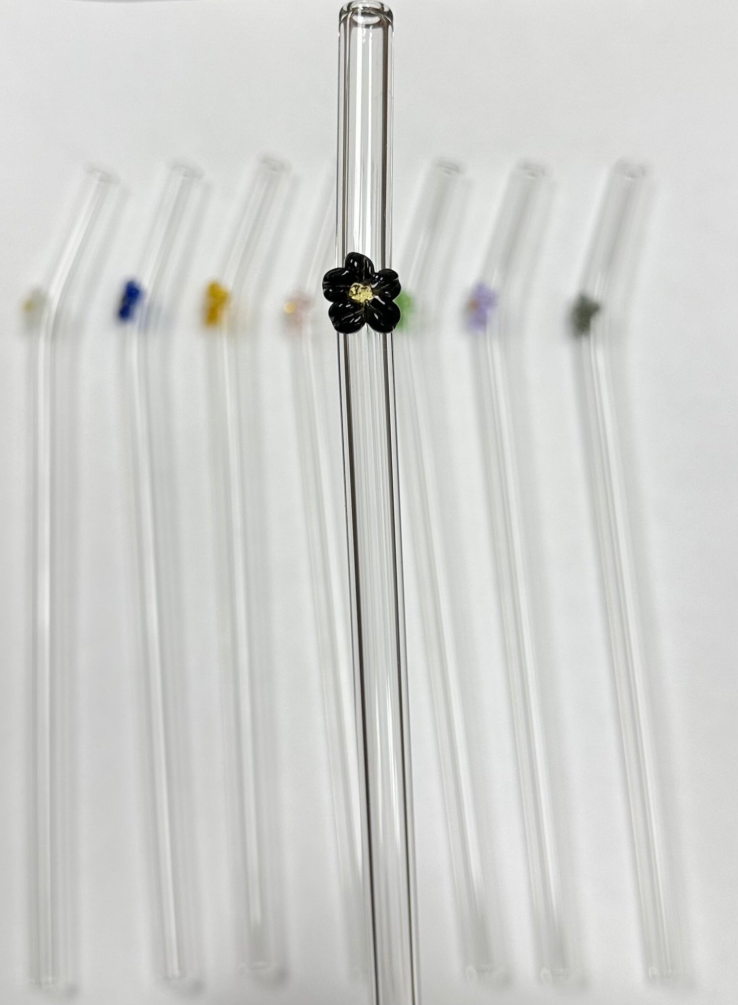Glass Straw - Flower