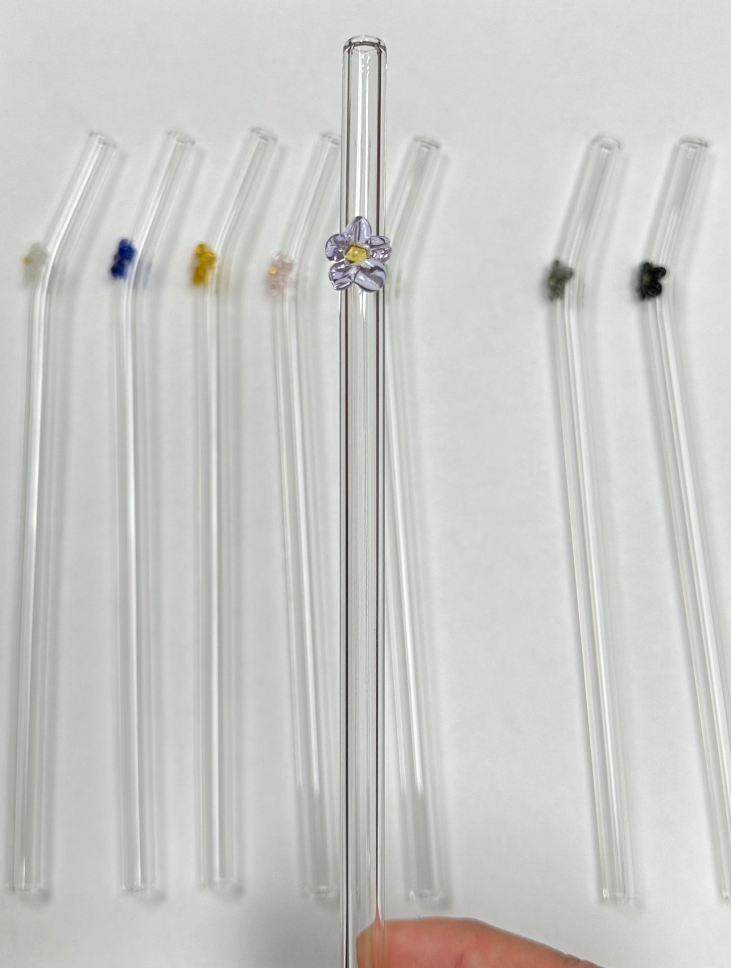 Glass Straw - Flower