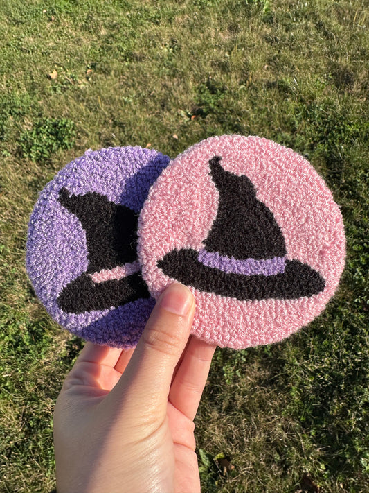 Witch's Hat Mug Rug