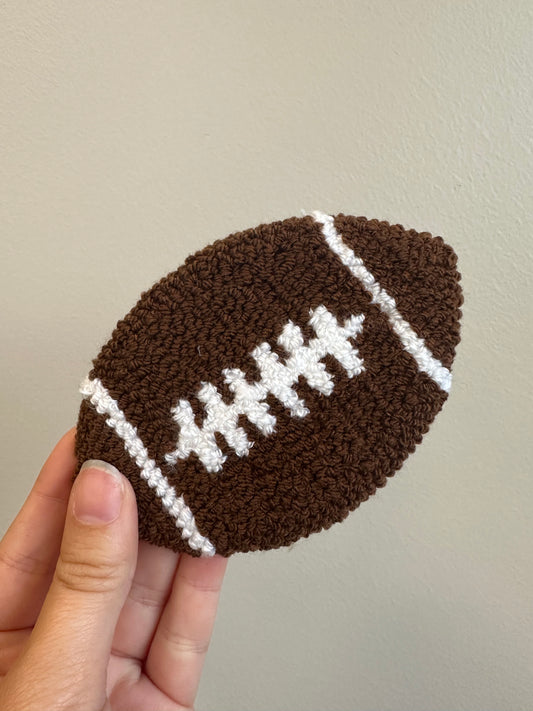 Football Mug Rug