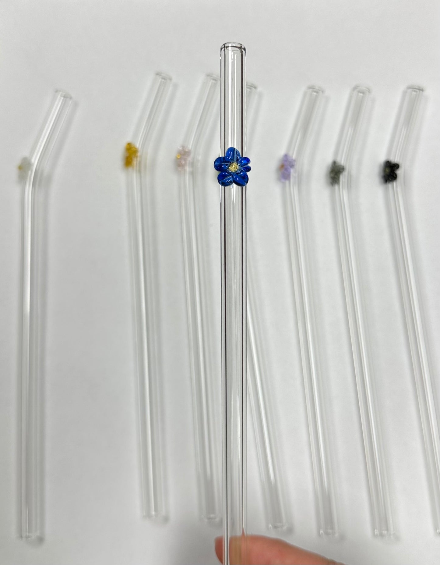Glass Straw - Flower
