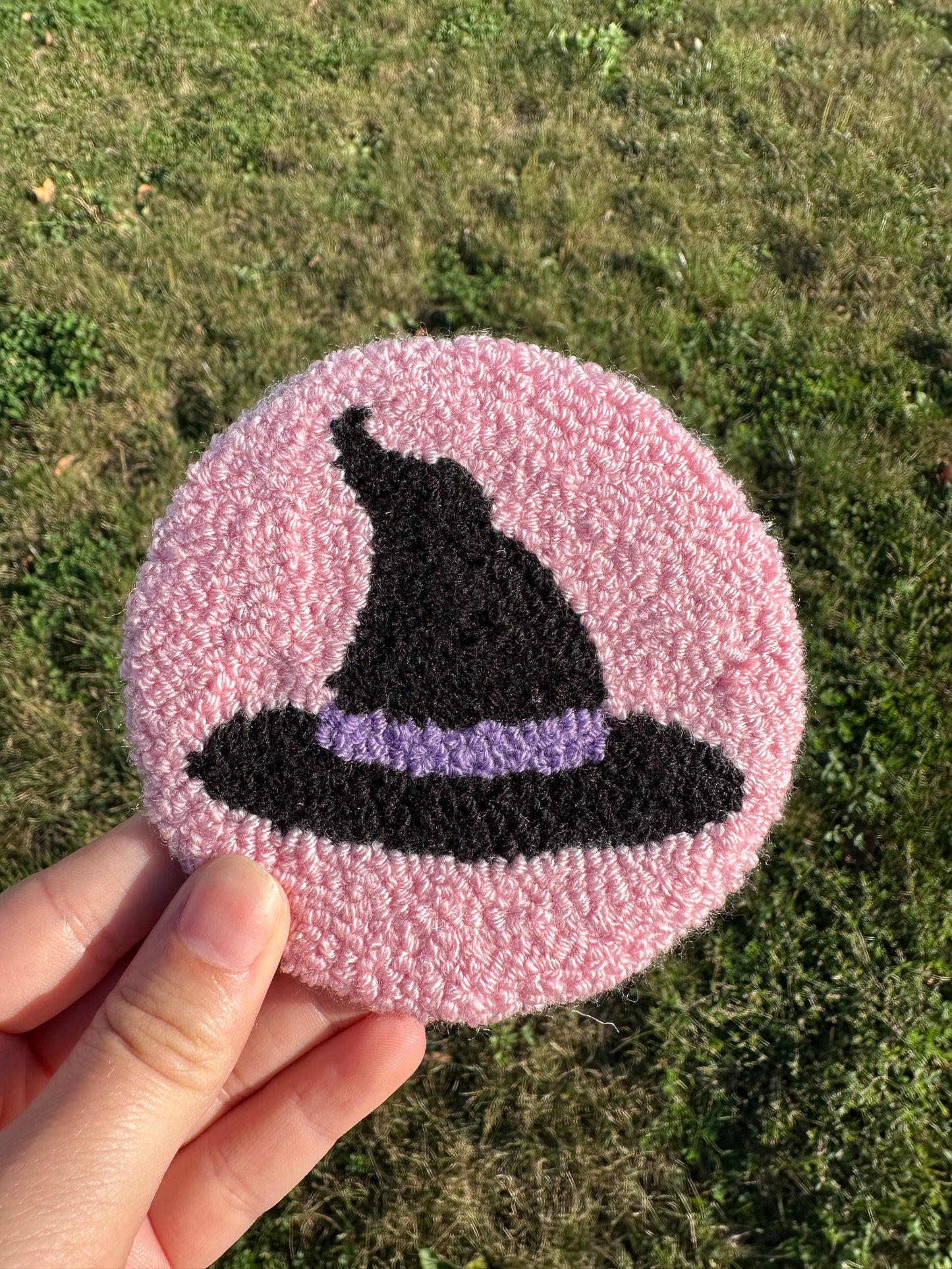 Witch's Hat Mug Rug