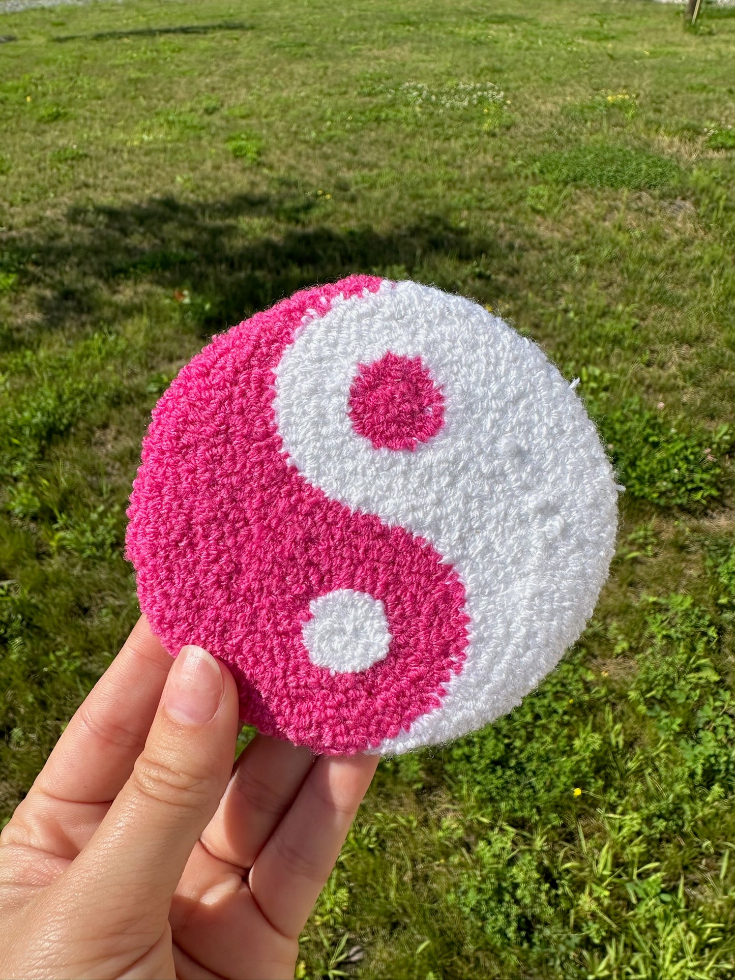 Ying-Yang Mug Rug