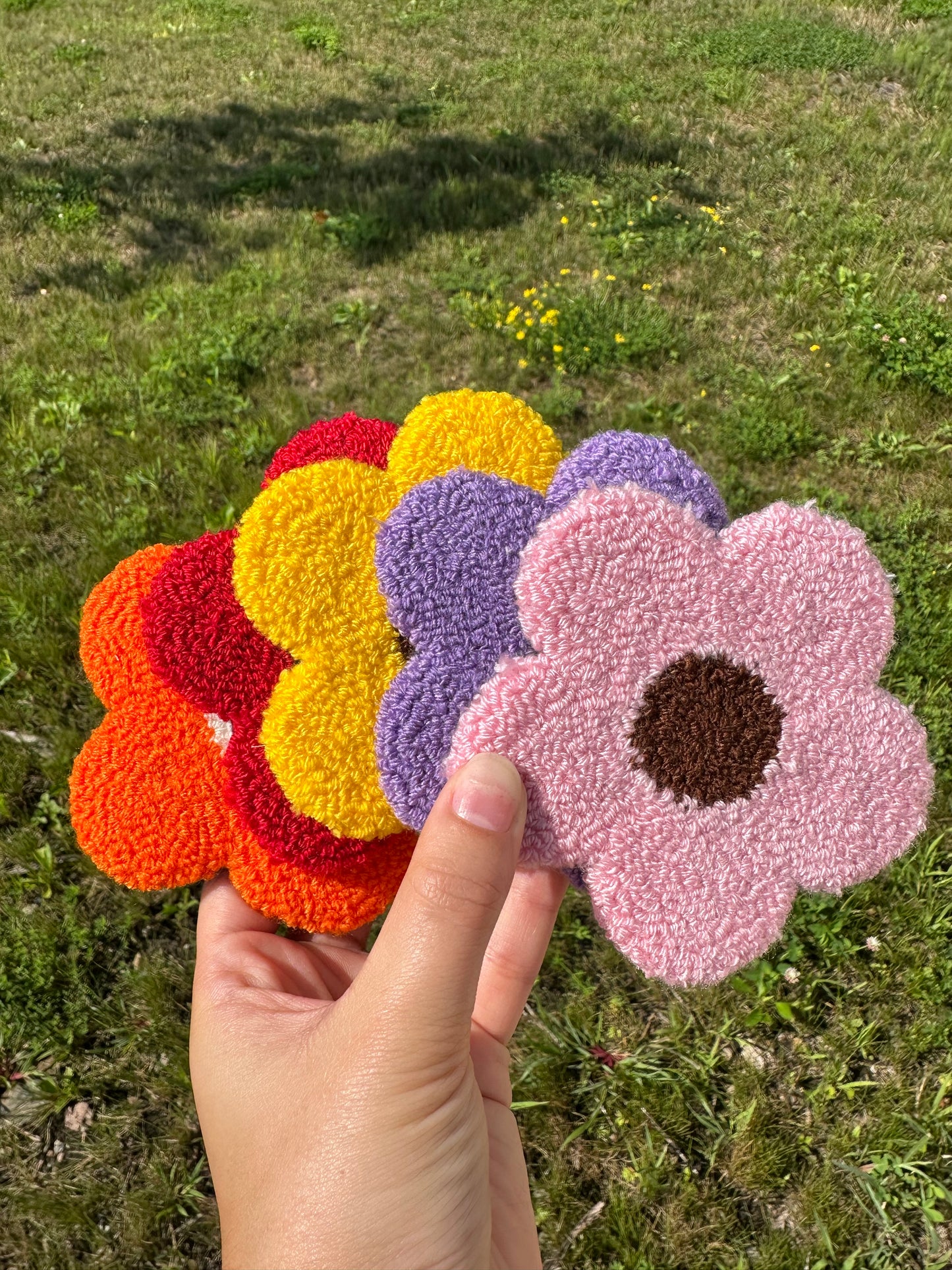 Flower Mug Rug