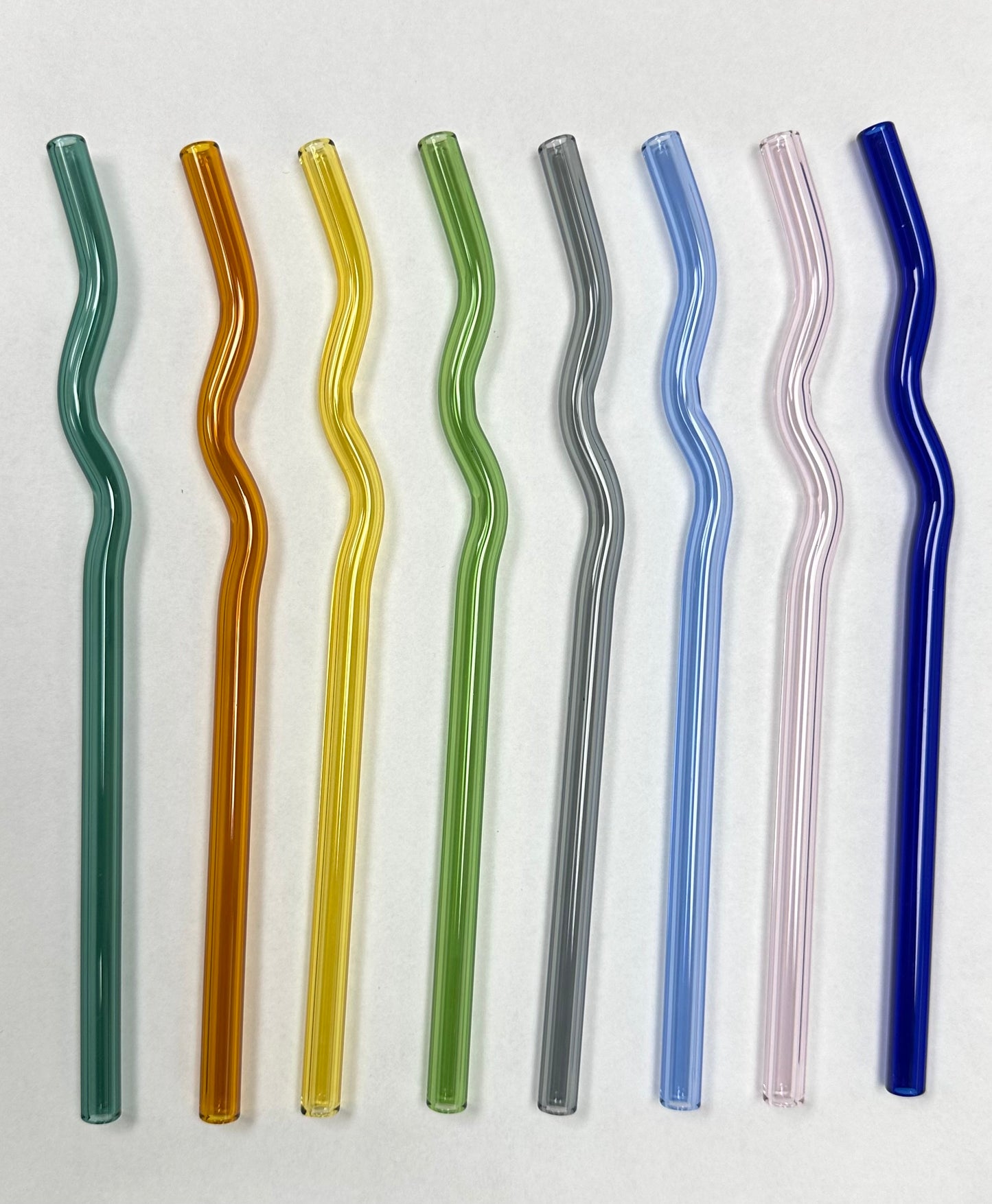 Glass Straw - Wavy